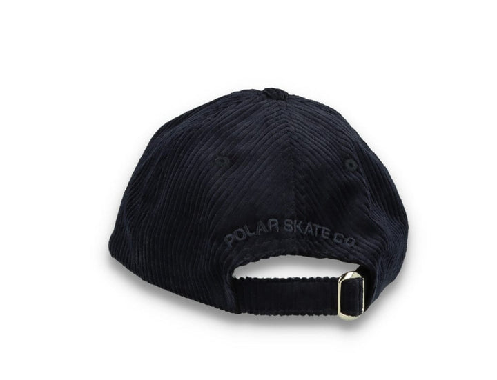 Polar Stroke Logo Cord Cap Navy - LOKK