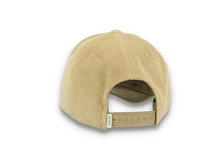 Encore Corduroy Baseball Cap Dark Sand/Black - LOKK