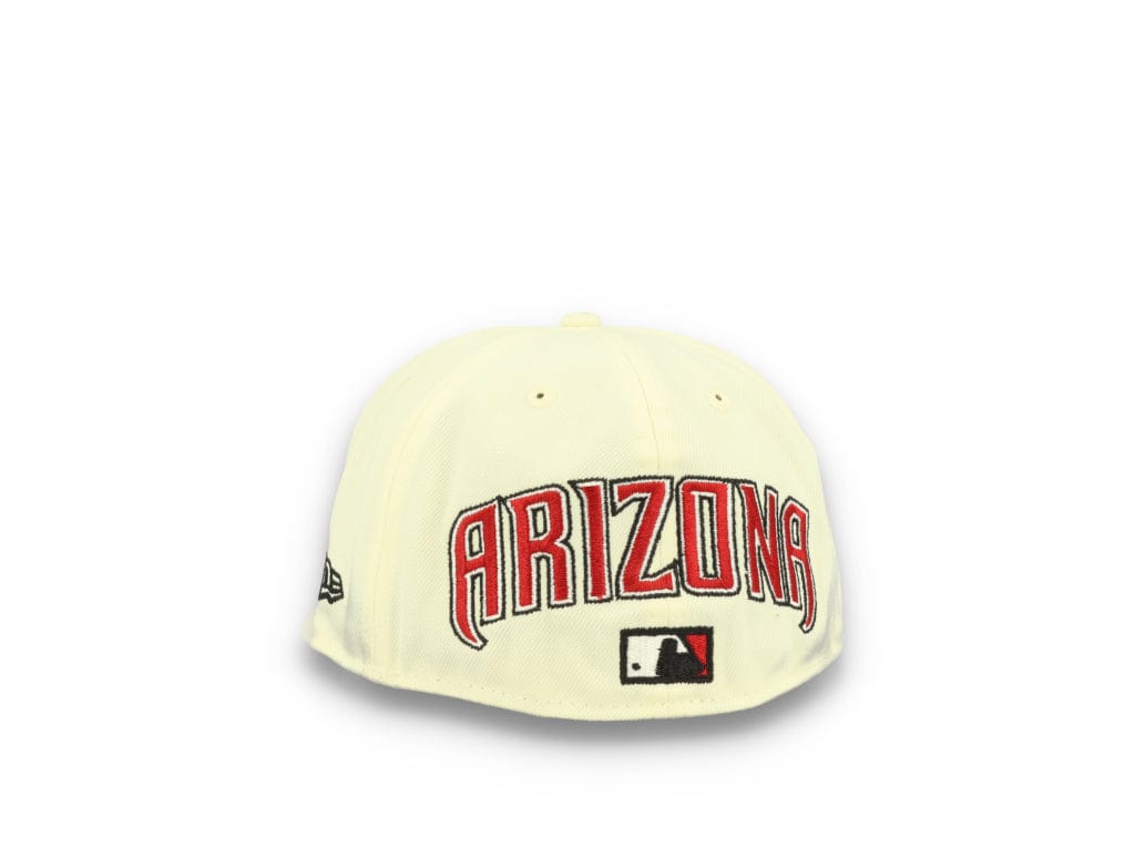 59FIFTY Upside Down All Over Print Arizona Diamondbacks Chrome White