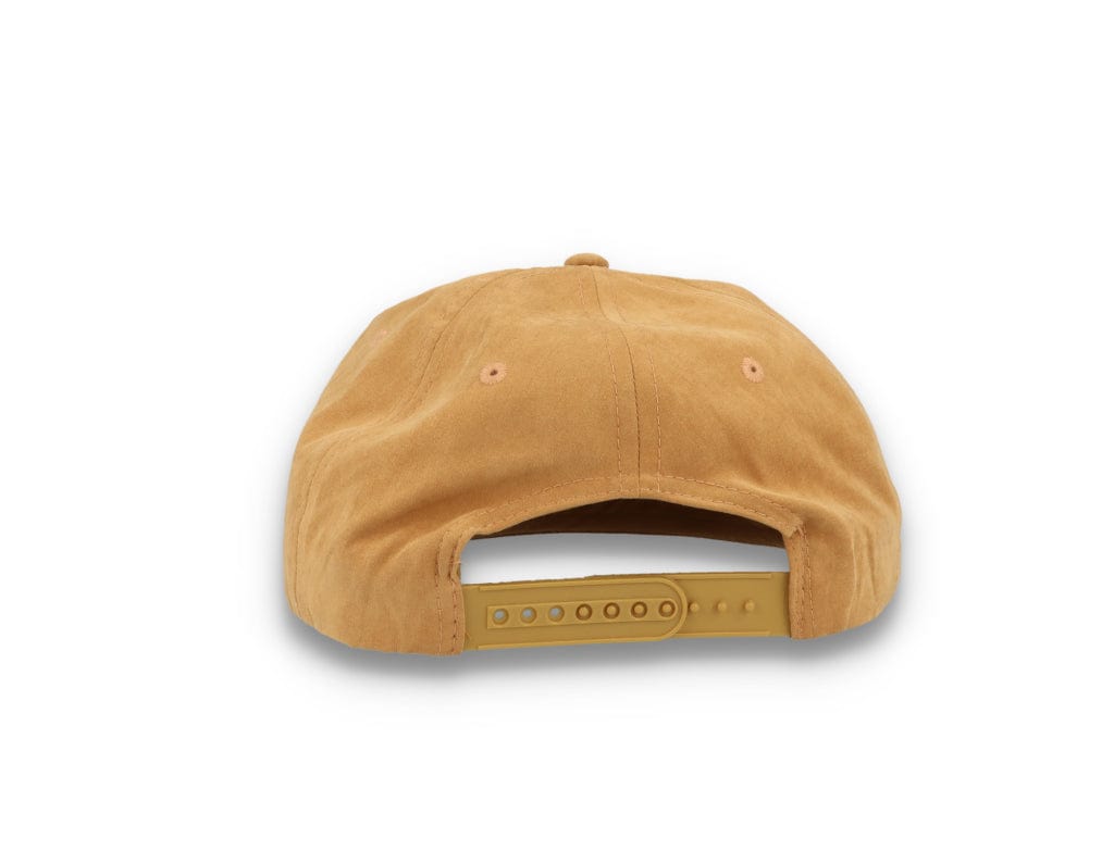 Free & Easy Peach Fuzz Snapback Cap Tan - LOKK