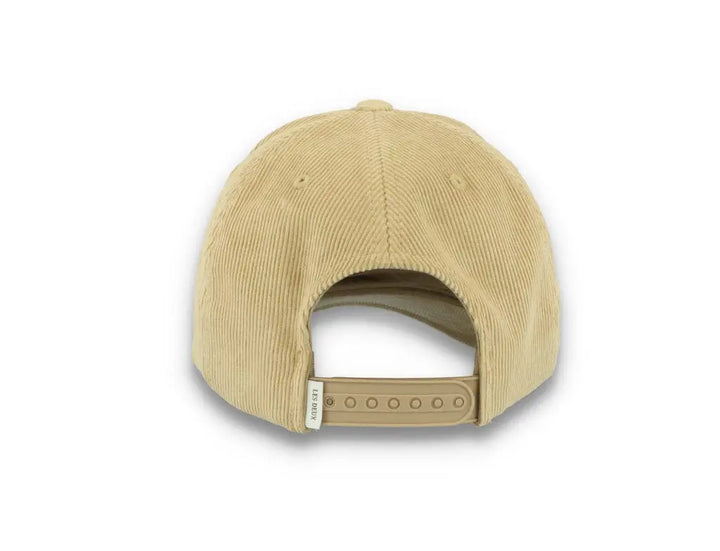 Encore Corduroy Baseball Cap Dark Sand/Black - LOKK