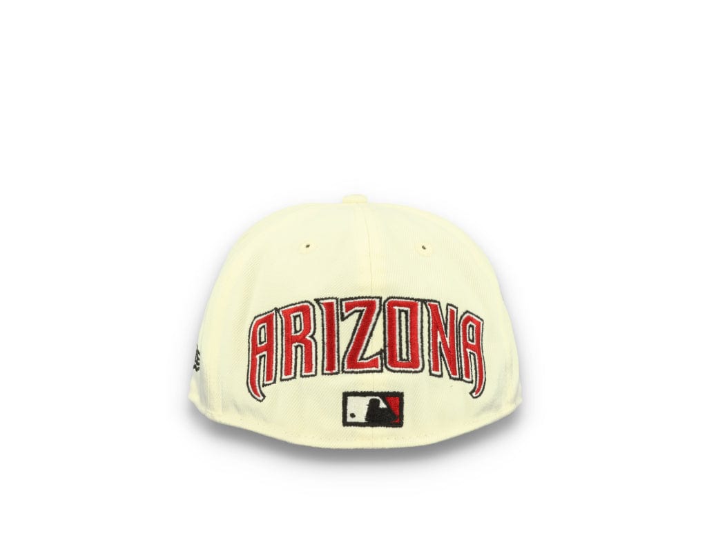 59FIFTY Upside Down All Over Print Arizona Diamondbacks Chrome White