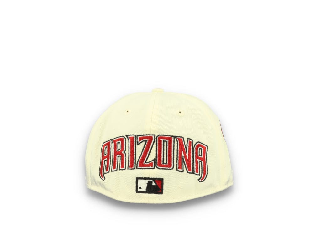 59FIFTY Upside Down All Over Print Arizona Diamondbacks Chrome White