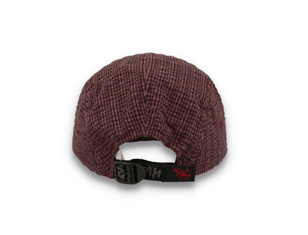 O.G. Seersucker Canyon Cap Dusty Maroon Garment Dyed - LOKK