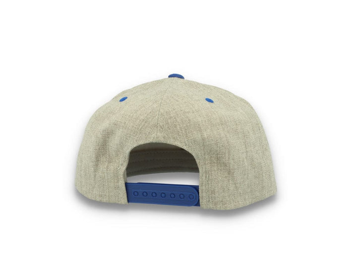Yupoong Classic Snapback 6089MT Heather Grey/Royal - LOKK
