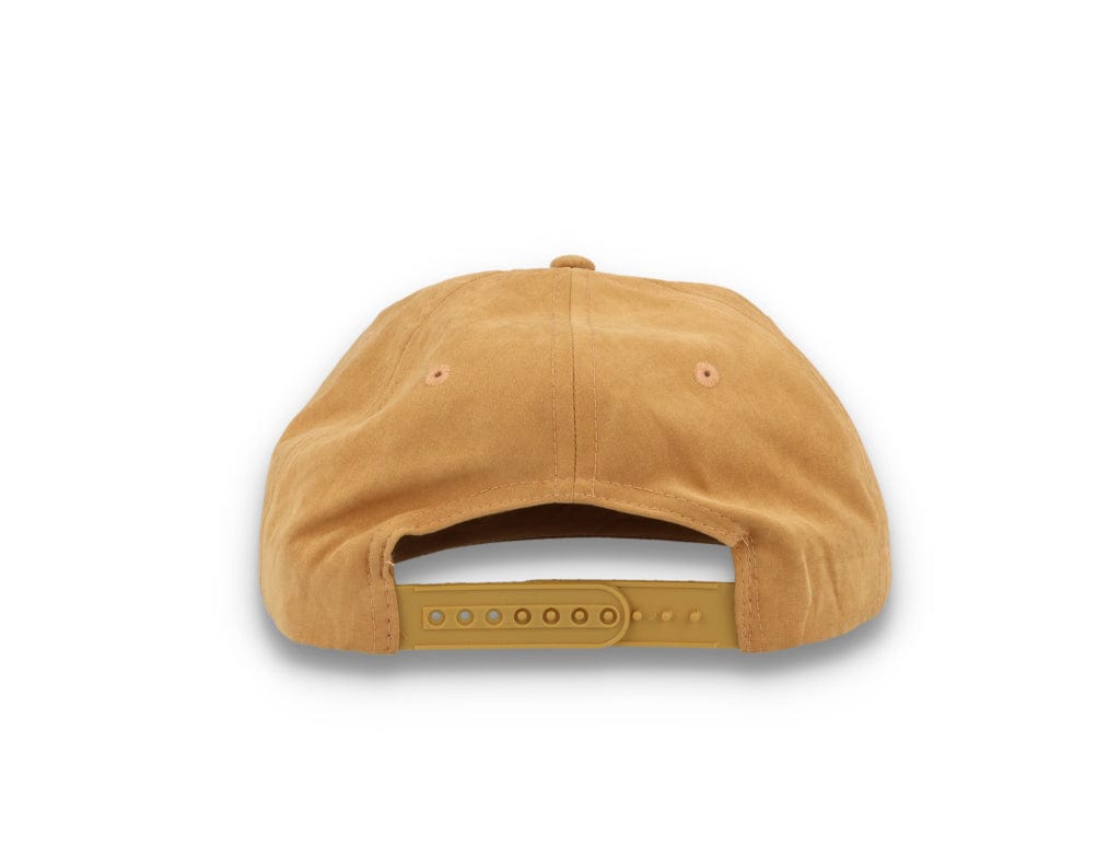 Free & Easy Peach Fuzz Snapback Cap Tan - LOKK