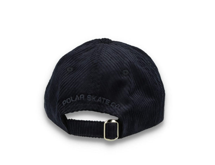 Polar Stroke Logo Cord Cap Navy - LOKK