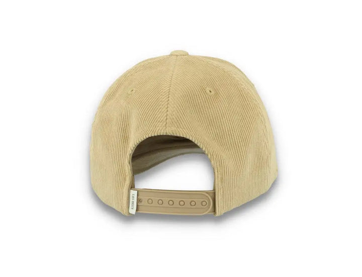 Encore Corduroy Baseball Cap Dark Sand/Black - LOKK