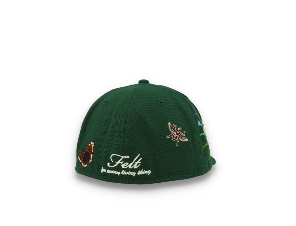 59FIFTY X FELT Oakland Athletics Official Team Color