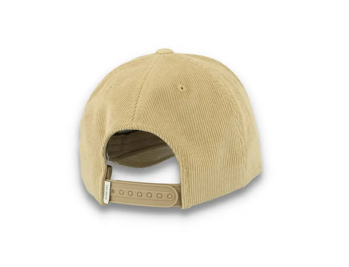 Encore Corduroy Baseball Cap Dark Sand/Black - LOKK