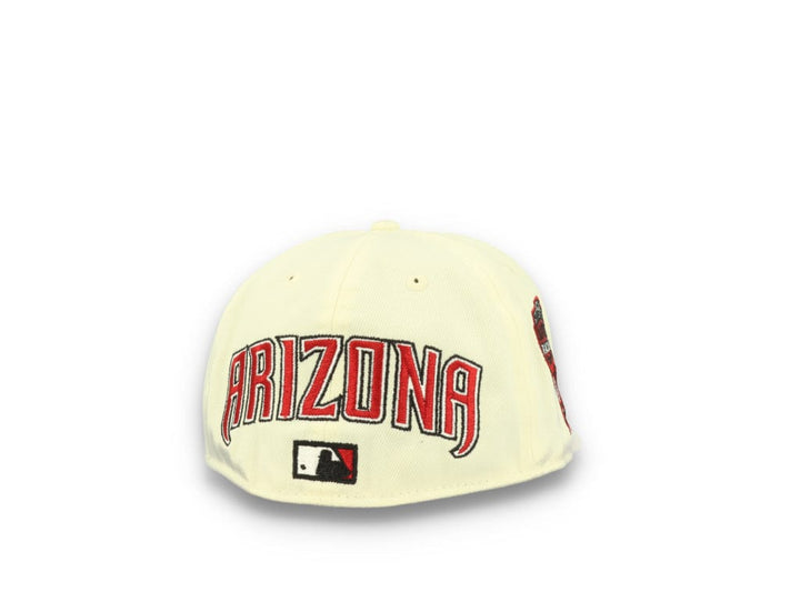 59FIFTY Upside Down All Over Print Arizona Diamondbacks Chrome White