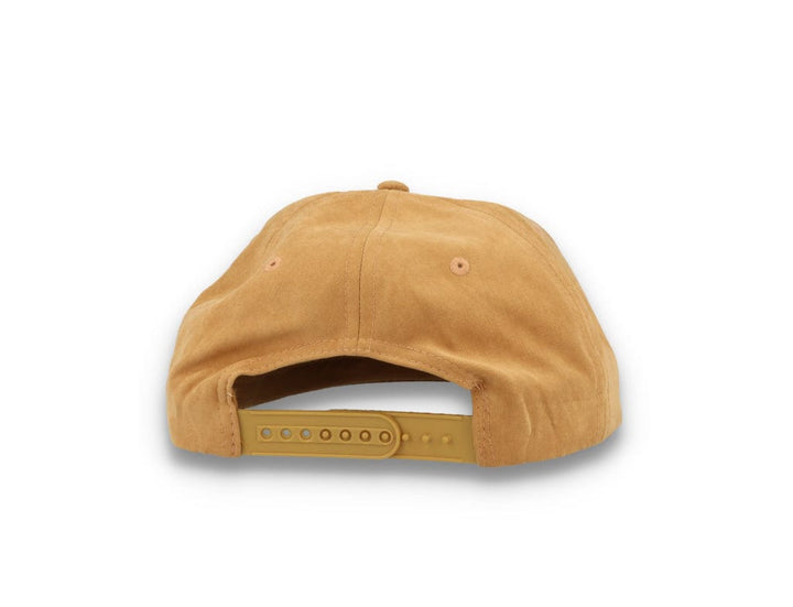 Free & Easy Peach Fuzz Snapback Cap Tan - LOKK