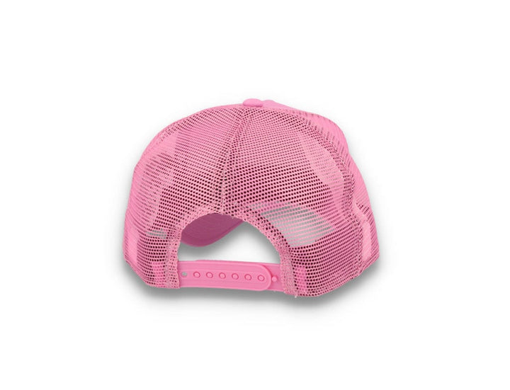 Kids Tonal Mesh Trucker Los Angeles Dodgers Pink - LOKK