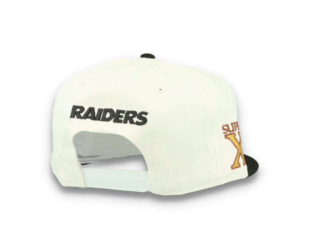 9FIFTY White Crown Patches Las Vegas Raiders Optic White - LOKK
