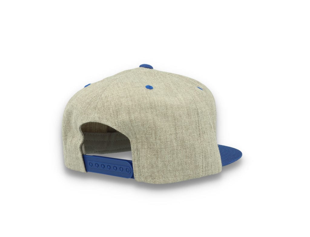 Yupoong Classic Snapback 6089MT Heather Grey/Royal - LOKK