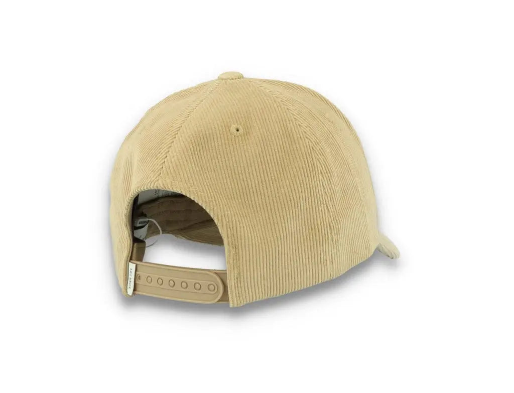 Encore Corduroy Baseball Cap Dark Sand/Black - LOKK