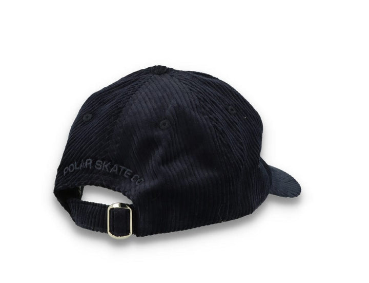 Polar Stroke Logo Cord Cap Navy - LOKK