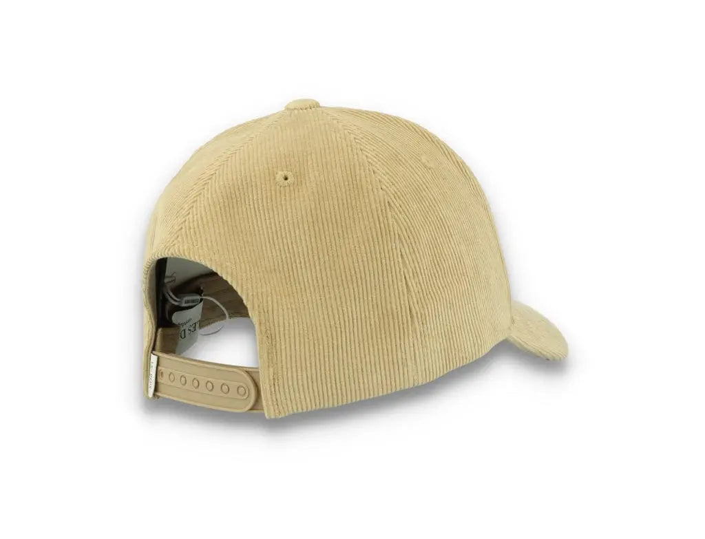 Encore Corduroy Baseball Cap Dark Sand/Black - LOKK