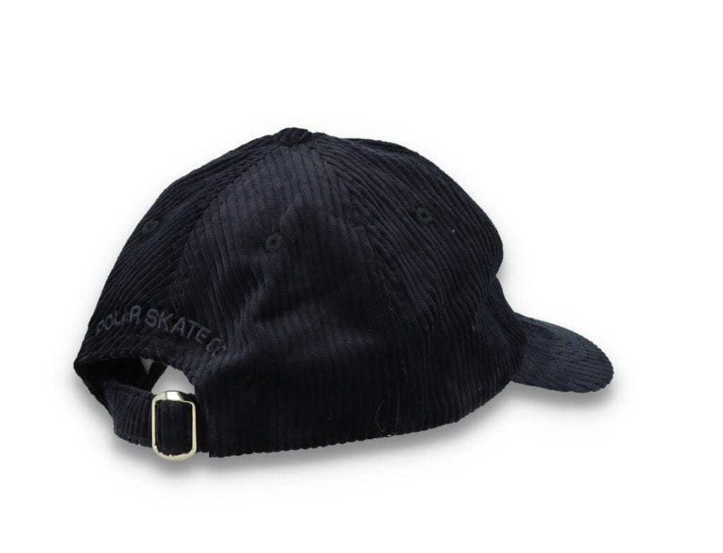 Polar Stroke Logo Cord Cap Navy - LOKK