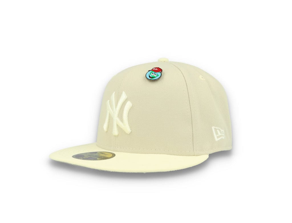 59FIFTY MLB WS Pin New York Yankees Beige - LOKK