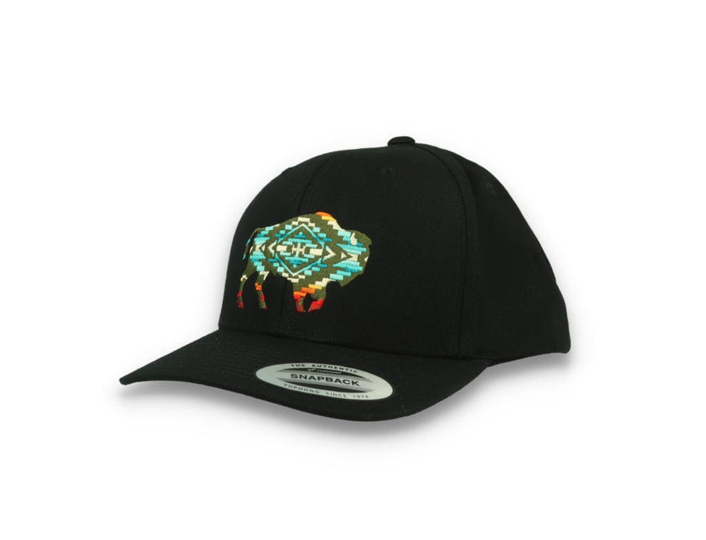 Pendleton Buffalo Embroidered Cap Black - LOKK