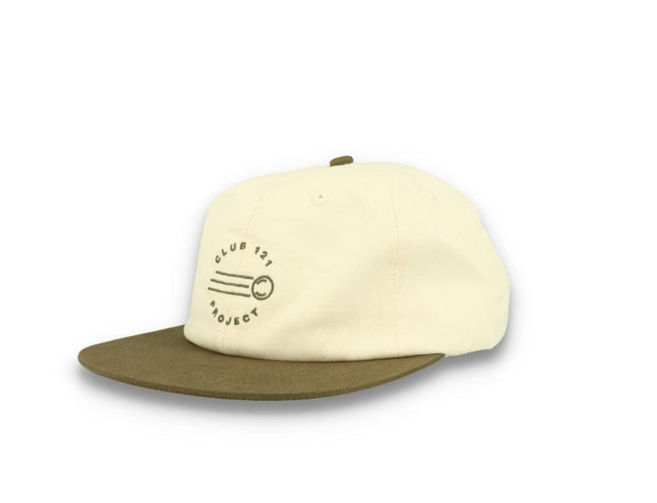 121 Mid Pro Hat Off White/Olive - LOKK