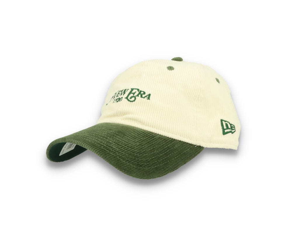 9TWENTY Ne Contrast Cord New Era White/Green - LOKK