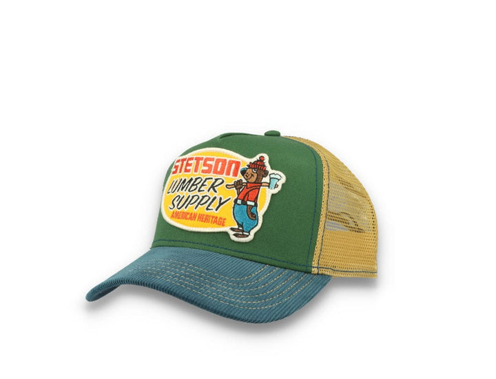 Trucker Cap Lumber Supply Denim/Green