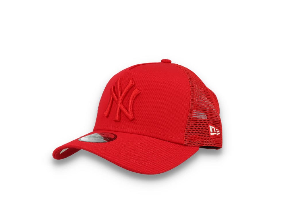 Kids Tonal Mesh Trucker New York Yankees  Scarlet/Scarlet - LOKK