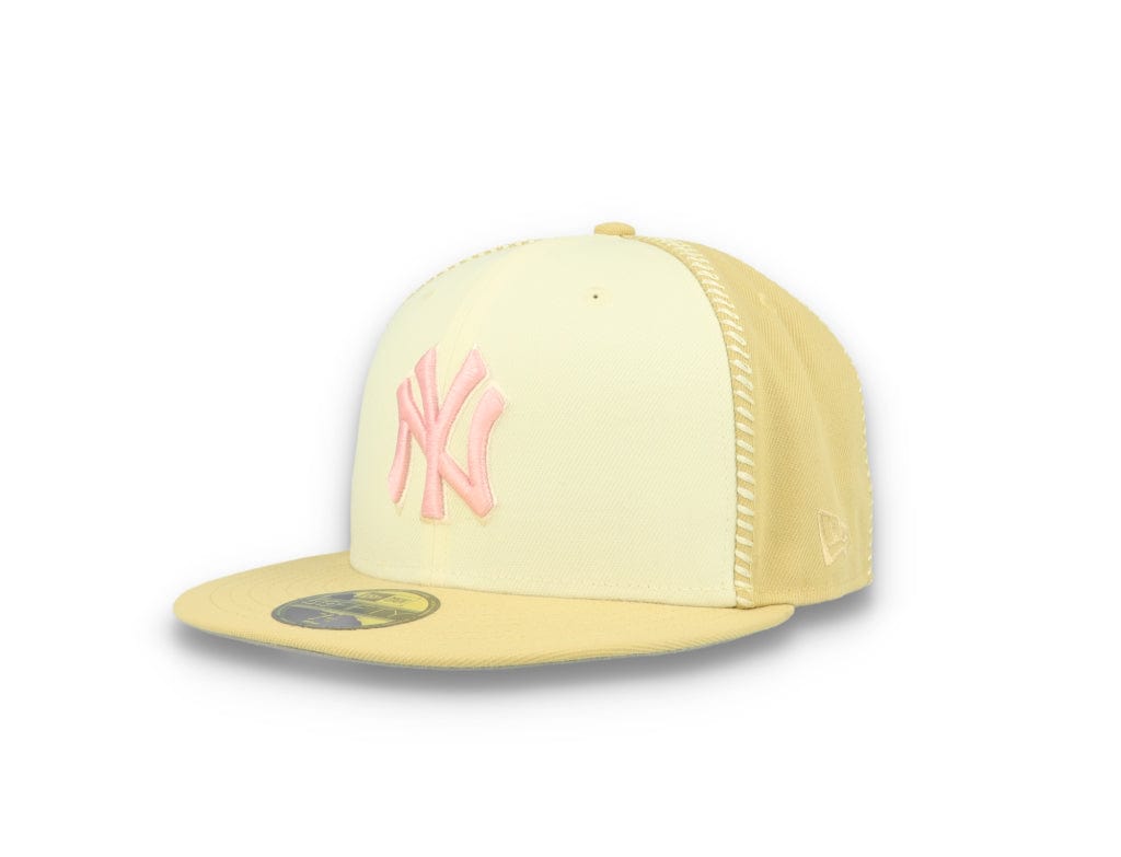 59FIFTY NY Yankees Seam Stitch Chalk White - LOKK