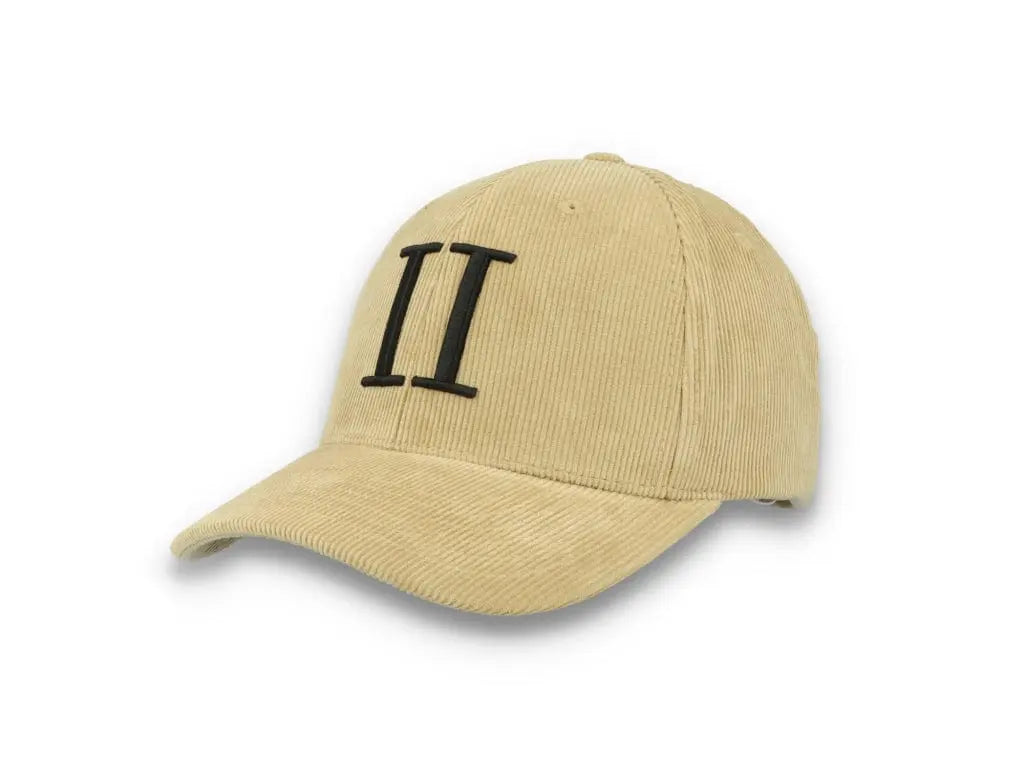 Encore Corduroy Baseball Cap Dark Sand/Black - LOKK