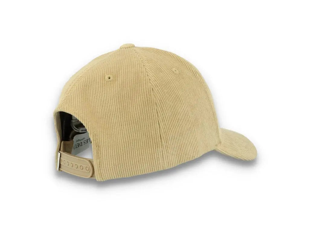 Encore Corduroy Baseball Cap Dark Sand/Black - LOKK
