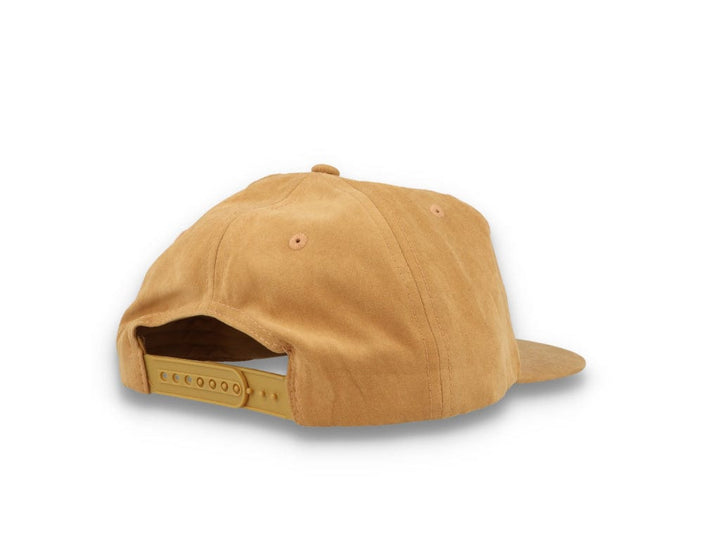 Free & Easy Peach Fuzz Snapback Cap Tan - LOKK