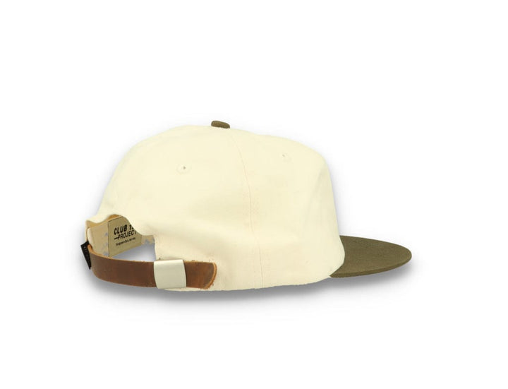 121 Mid Pro Hat Off White/Olive - LOKK