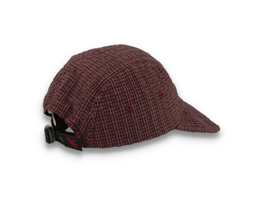 O.G. Seersucker Canyon Cap Dusty Maroon Garment Dyed - LOKK