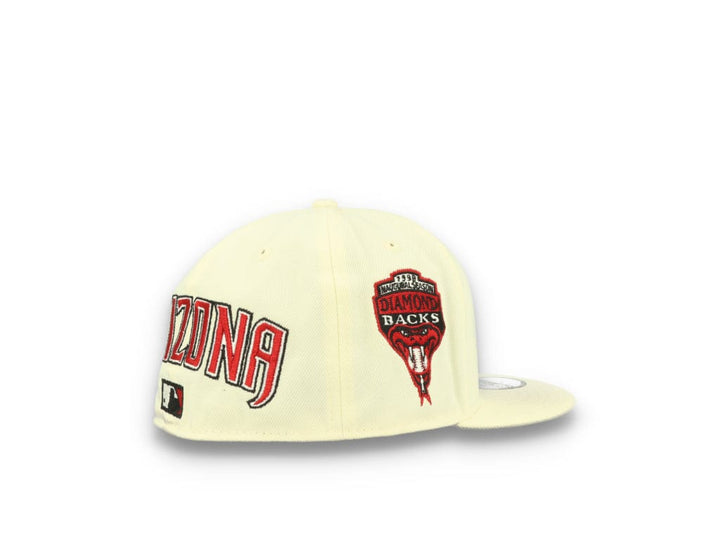 59FIFTY Upside Down All Over Print Arizona Diamondbacks Chrome White