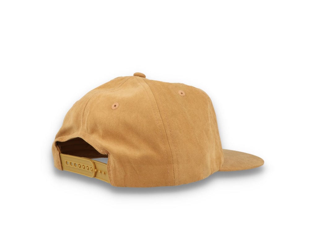 Free & Easy Peach Fuzz Snapback Cap Tan - LOKK