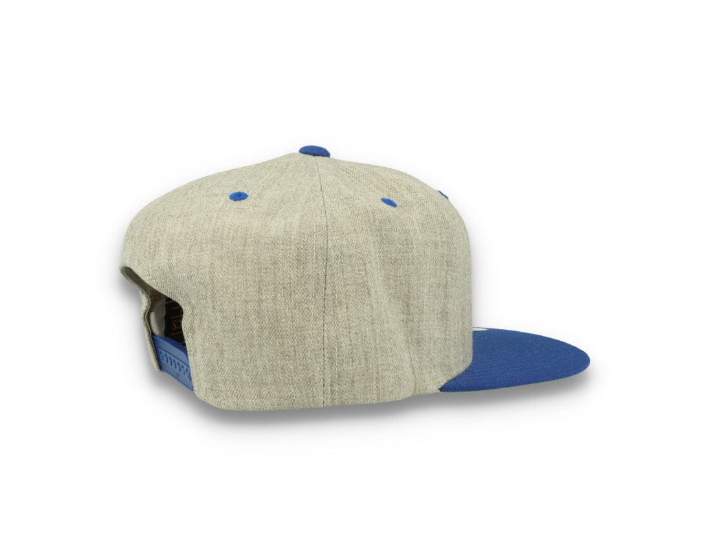 Yupoong Classic Snapback 6089MT Heather Grey/Royal - LOKK