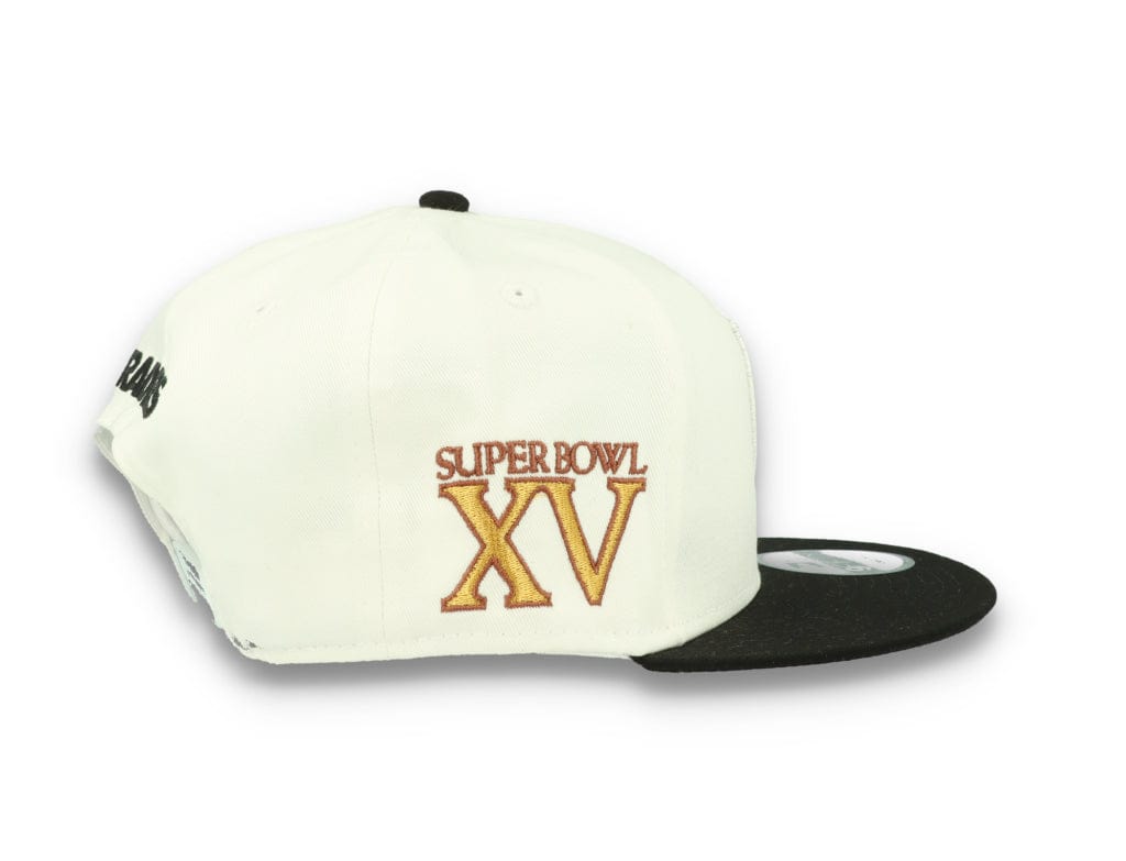 9FIFTY White Crown Patches Las Vegas Raiders Optic White - LOKK