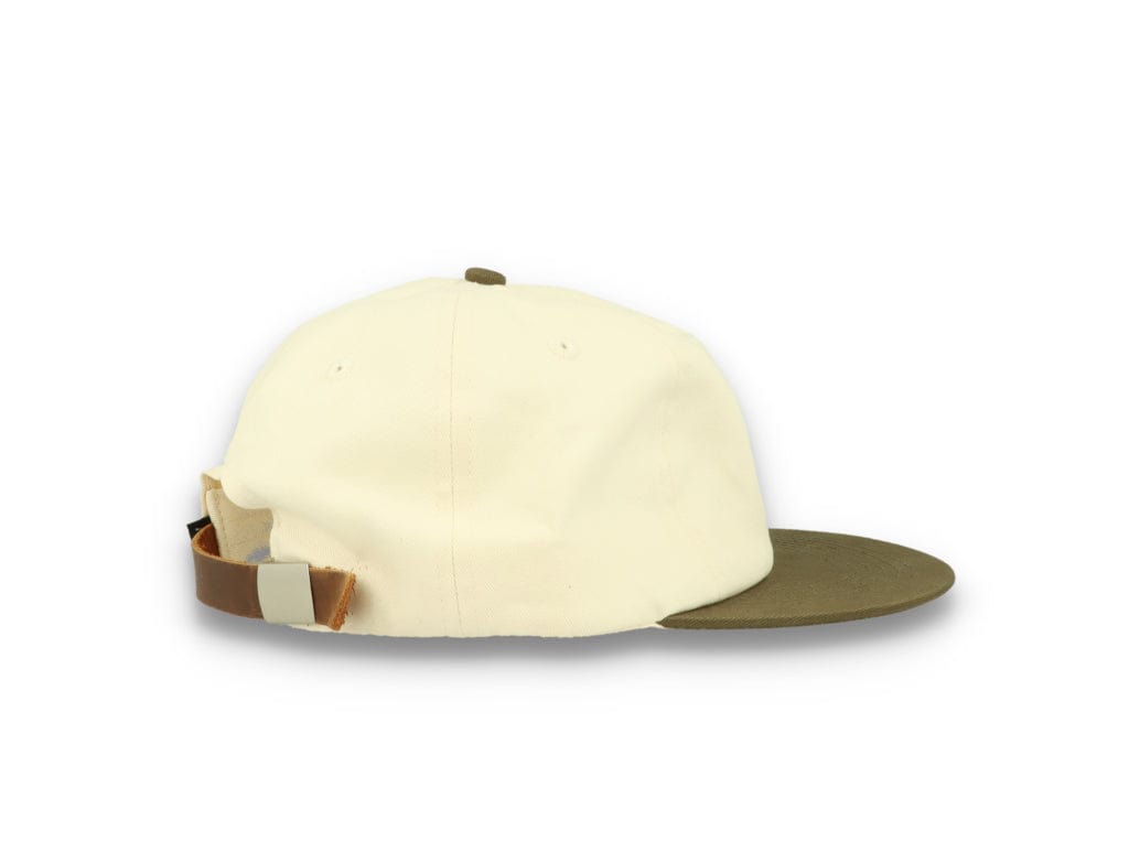 121 Mid Pro Hat Off White/Olive - LOKK