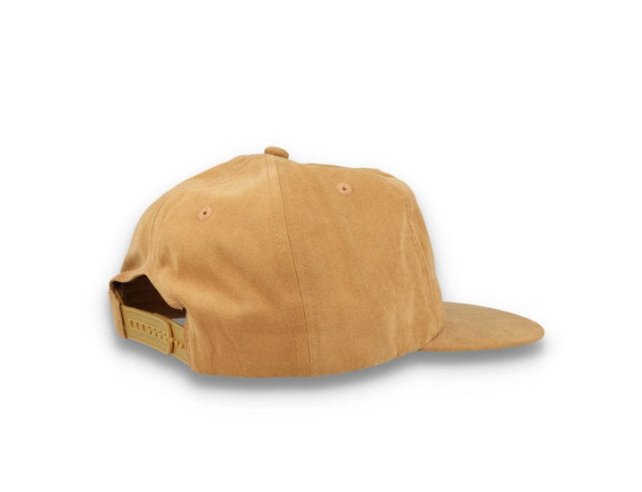 Free & Easy Peach Fuzz Snapback Cap Tan - LOKK