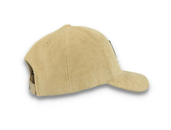 Encore Corduroy Baseball Cap Dark Sand/Black - LOKK