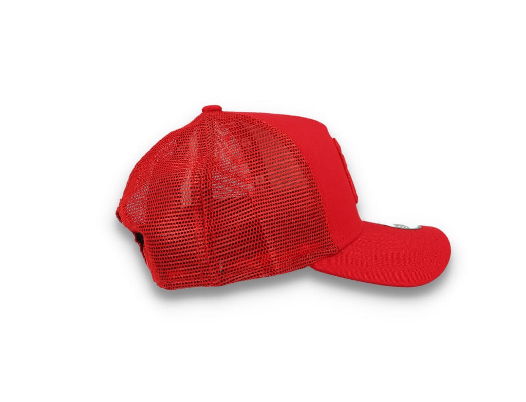 Kids Tonal Mesh Trucker New York Yankees  Scarlet/Scarlet - LOKK