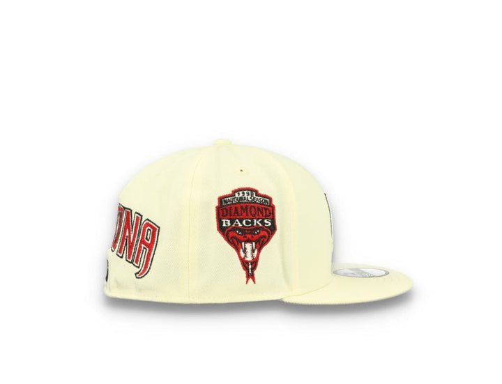 59FIFTY Upside Down All Over Print Arizona Diamondbacks Chrome White