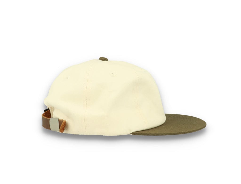 121 Mid Pro Hat Off White/Olive - LOKK