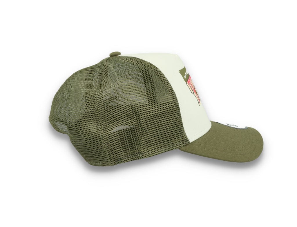 Trucker Cap Us State Wordmark Trucker New  New Olive - LOKK