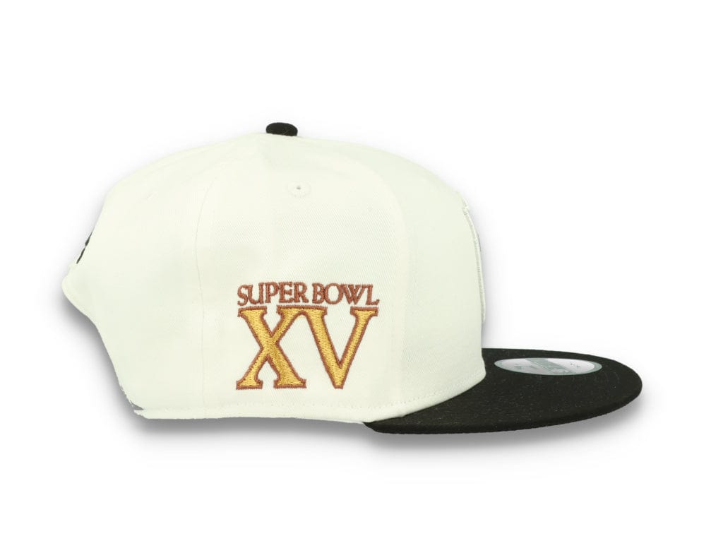 9FIFTY White Crown Patches Las Vegas Raiders Optic White - LOKK