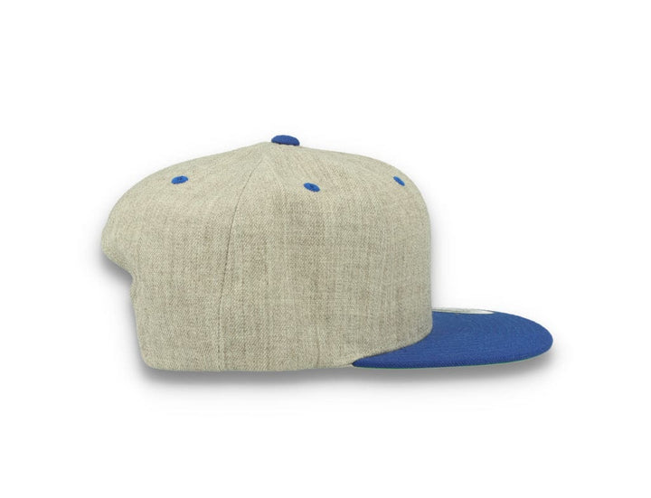 Yupoong Classic Snapback 6089MT Heather Grey/Royal - LOKK