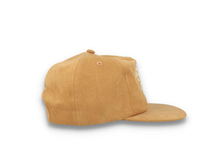 Free & Easy Peach Fuzz Snapback Cap Tan - LOKK