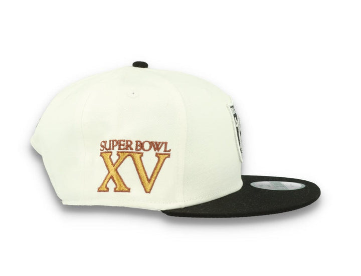 9FIFTY White Crown Patches Las Vegas Raiders Optic White - LOKK